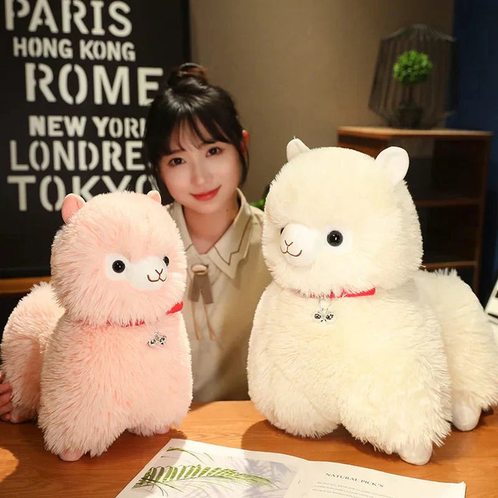 Kalsten | Fluffy Alpaca Llama Plushies with Bell