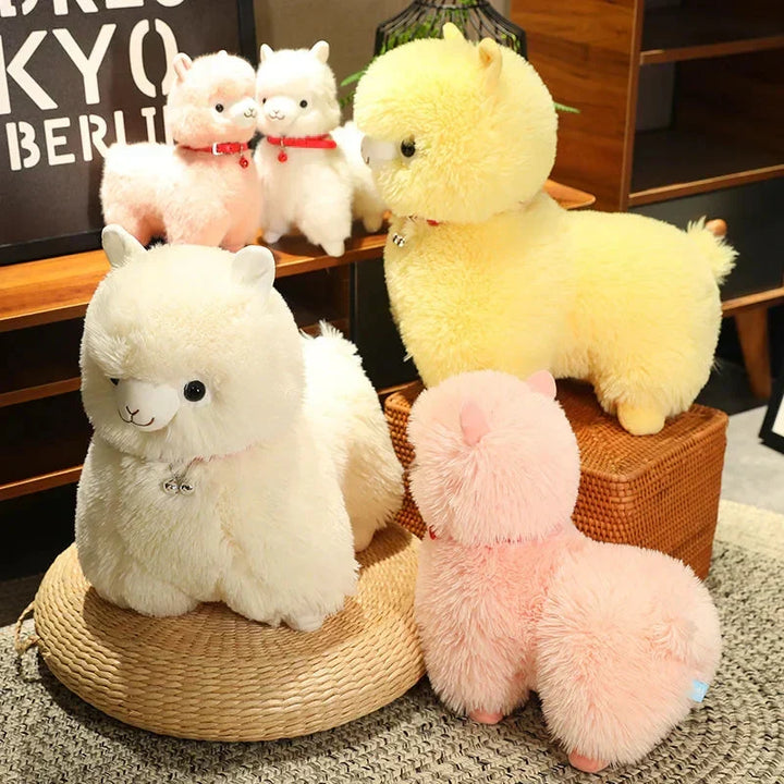 Kalsten | Fluffy Alpaca Llama Plushies with Bell