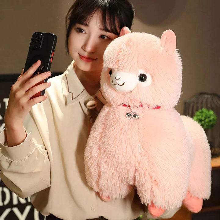 Kalsten | Fluffy Alpaca Llama Plushies with Bell