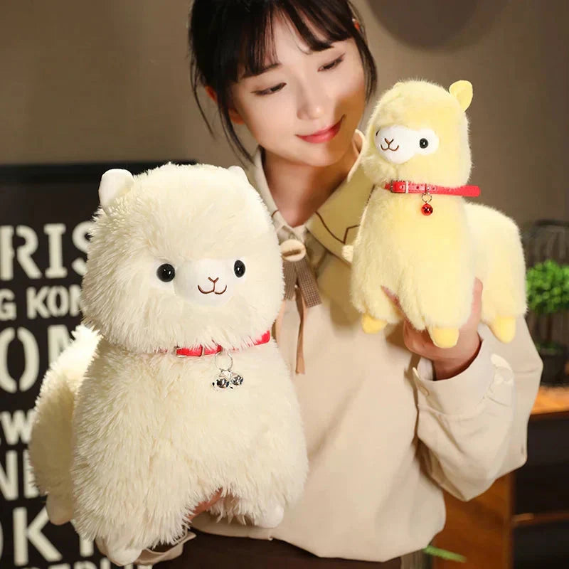 Kalsten | Fluffy Alpaca Llama Plushies with Bell