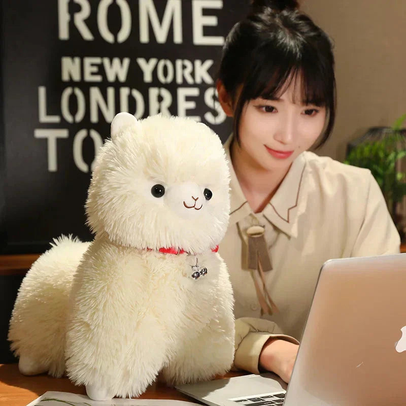 Kalsten | Fluffy Alpaca Llama Plushies with Bell
