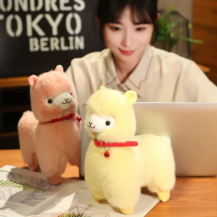 Kalsten | Fluffy Alpaca Llama Plushies with Bell