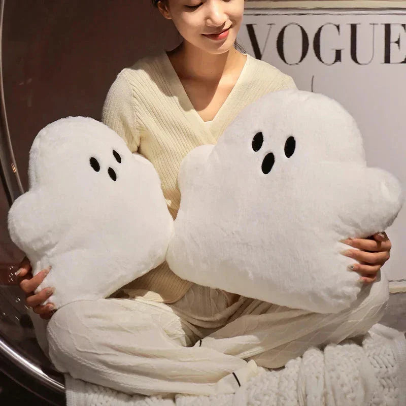 Kalsten | Ghost White Cloud Plush Pillow