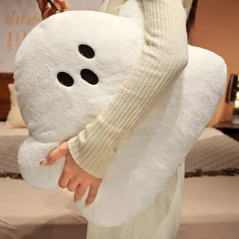 Kalsten | Ghost White Cloud Plush Pillow