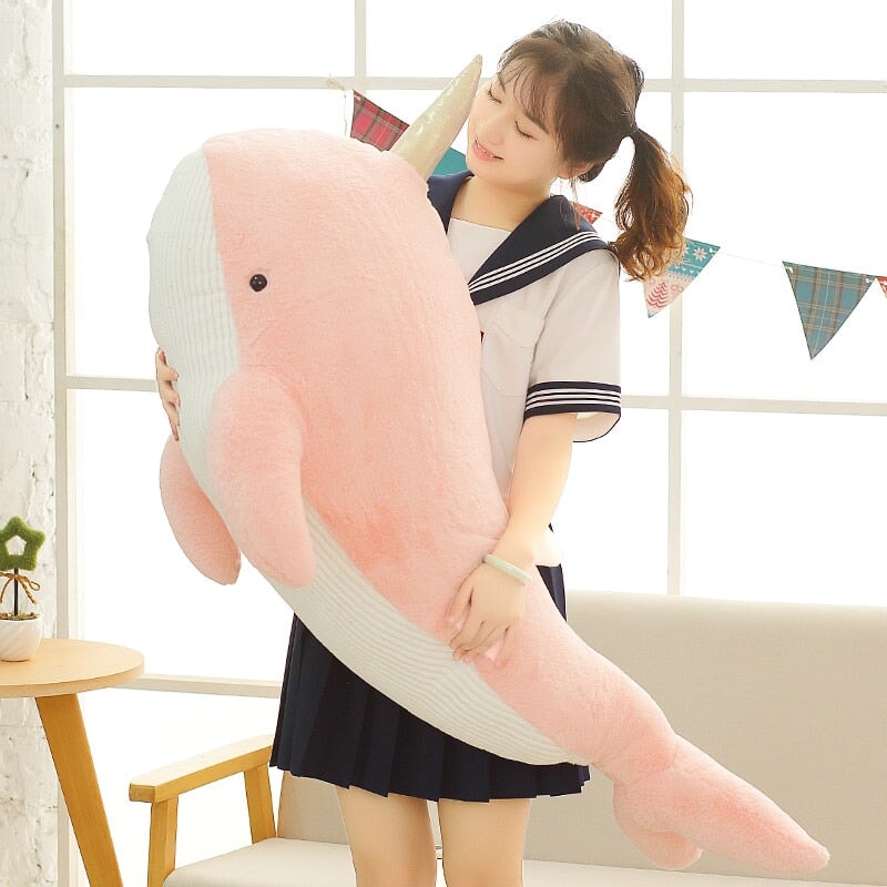 Kalsten | Giant Blue Pink Narwhal Plushies