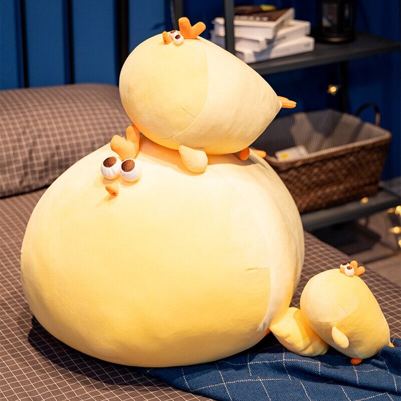 Kalsten | Jaba the Chonky Yellow Chicken Plushie