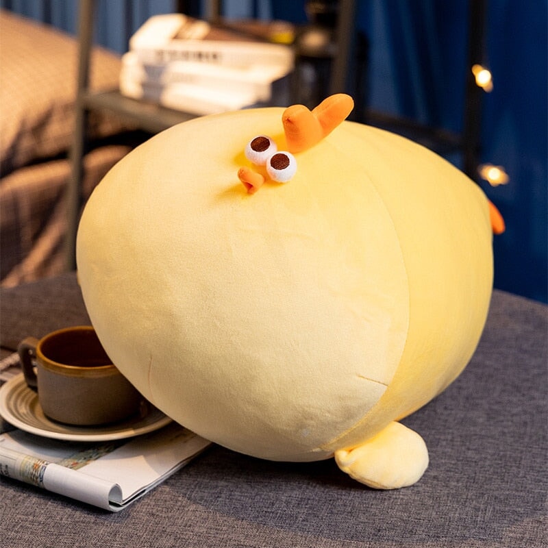 Kalsten | Jaba the Chonky Yellow Chicken Plushie
