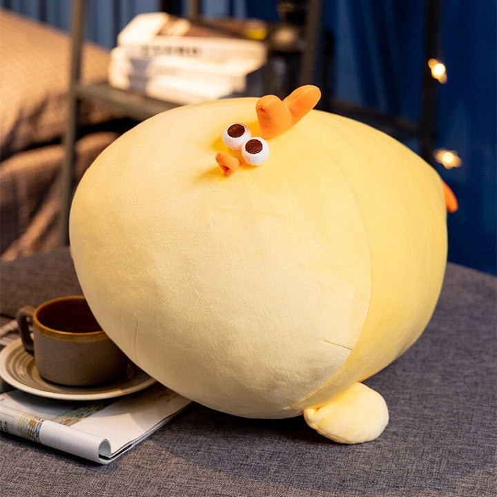 Kalsten | Jaba the Chonky Yellow Chicken Plushie