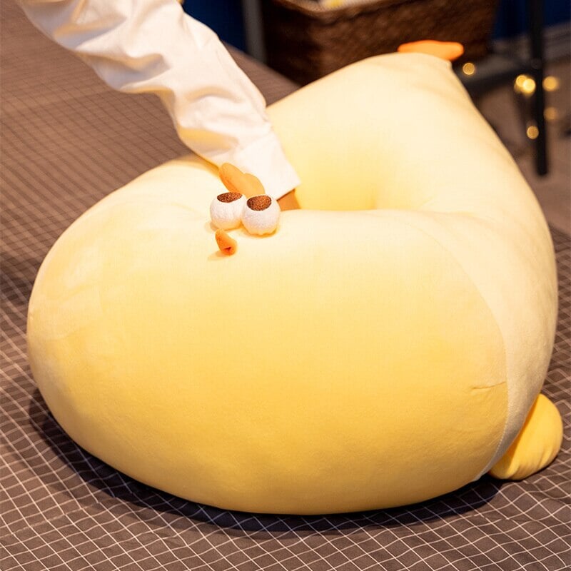 Kalsten | Jaba the Chonky Yellow Chicken Plushie