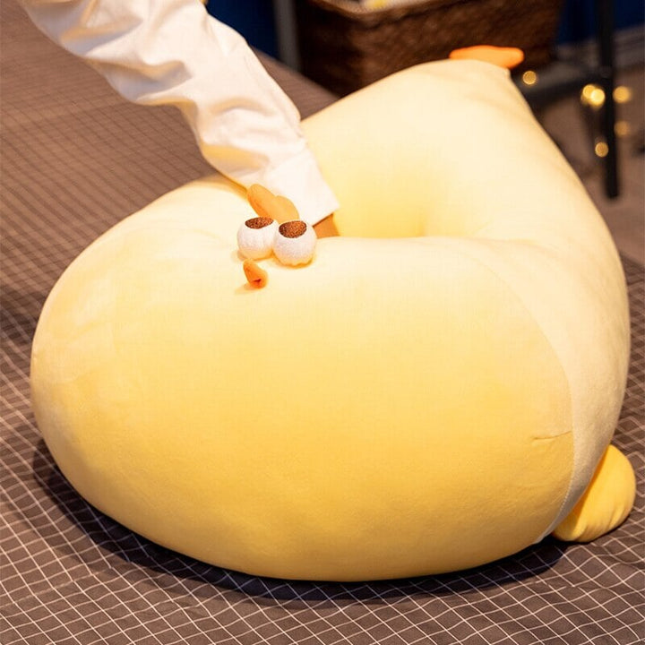 Kalsten | Jaba the Chonky Yellow Chicken Plushie