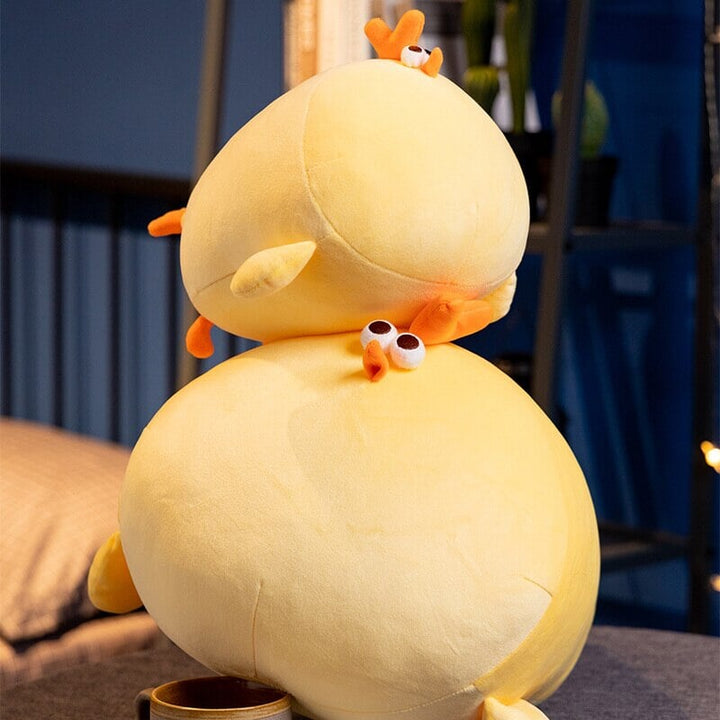 Kalsten | Jaba the Chonky Yellow Chicken Plushie