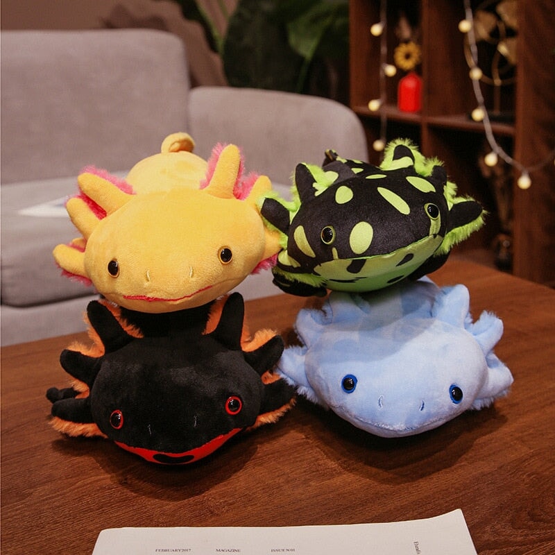 Kalsten | Kawaii Colorful Likelike Axolotl Plushie Family