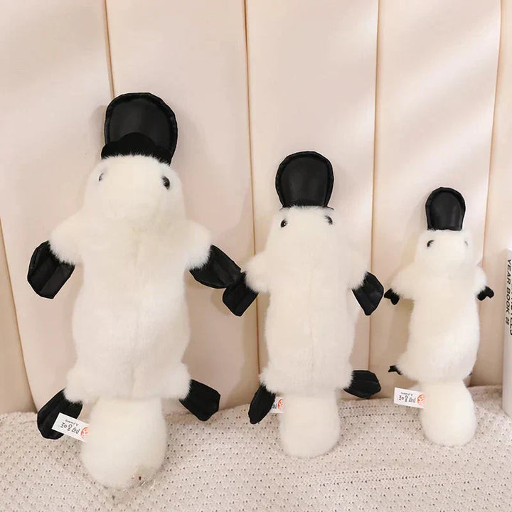 Kalsten | Pleep the Fluffy Brown & White Platypus Plush