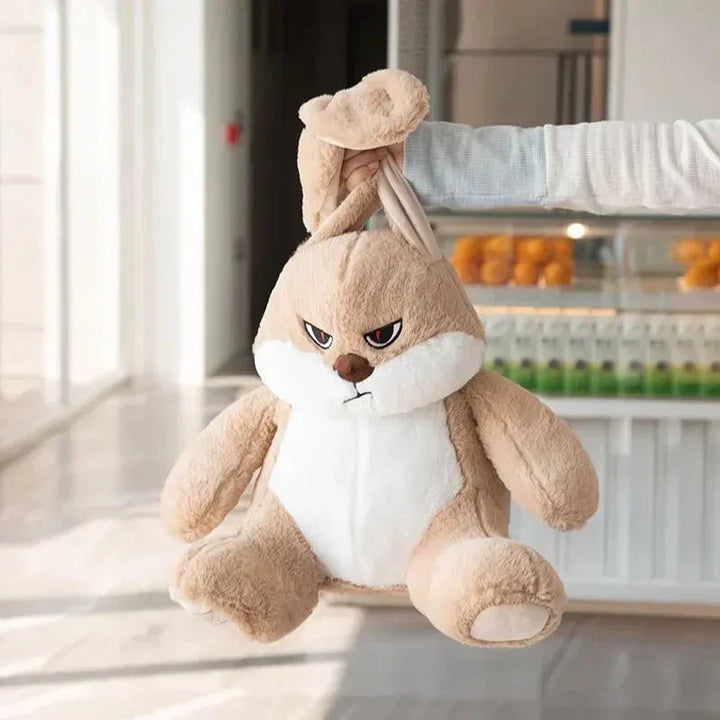 Kalsten | Spike the Angry Beige Fluffy Bunny Plushie