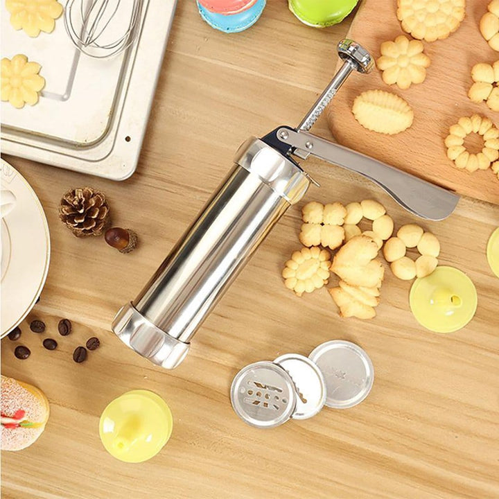 Kalsten | Biscuit Press Stainless Steel Cookie Maker