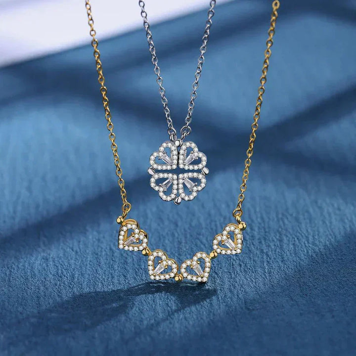 Heart Crystal Pendant Necklace