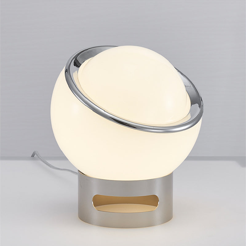 Elegant Bauhaus Table Lamp made of Opal Glass | Kalsten