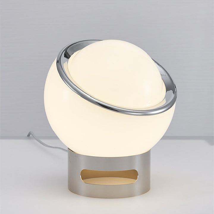 Elegant Bauhaus Table Lamp made of Opal Glass | Kalsten