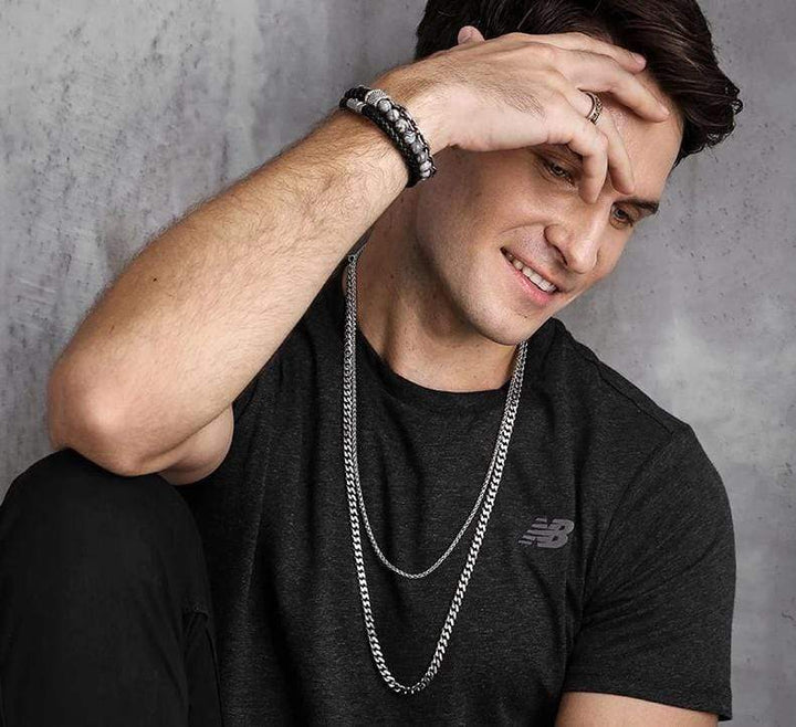 Tiger Eye Beaded Bracelet for Men "The Warrior" - Asher Kalsten