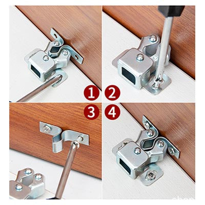 Classic cabinet door lock made of stainless steel | Kalsten
