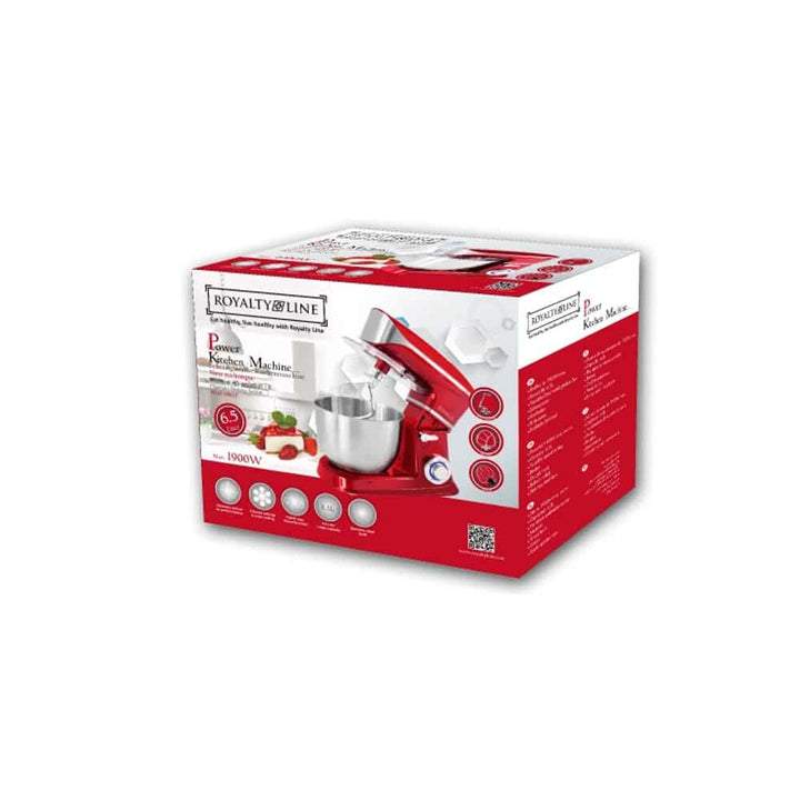 Royalty Line Kitchen Machine 1,900 W 6.5 Liter (Mixer) | Kalsten