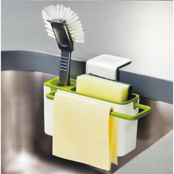 Kitchen sink holder for brush, soap, cloth and sponge etc. | Kalsten