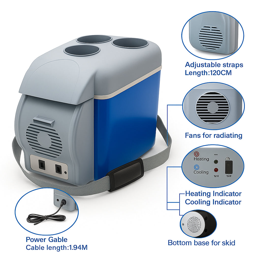 Mini cooler / heater box for car / caravan etc. | Kalsten
