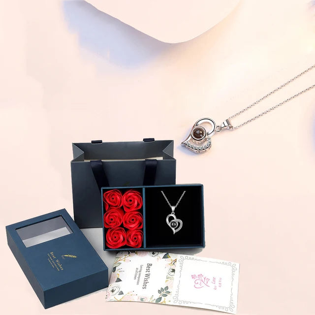 Kalsten | 100 Languages "I Love You" Necklace