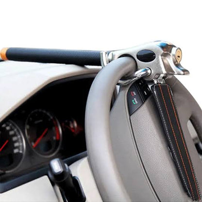 Adjustable Steering Wheel Lock with Triple Locking – Strong Anti-Theft Protection | Karnz