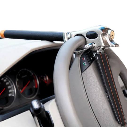 Adjustable Steering Wheel Lock with Triple Locking – Strong Theft Prevention | Kalsten