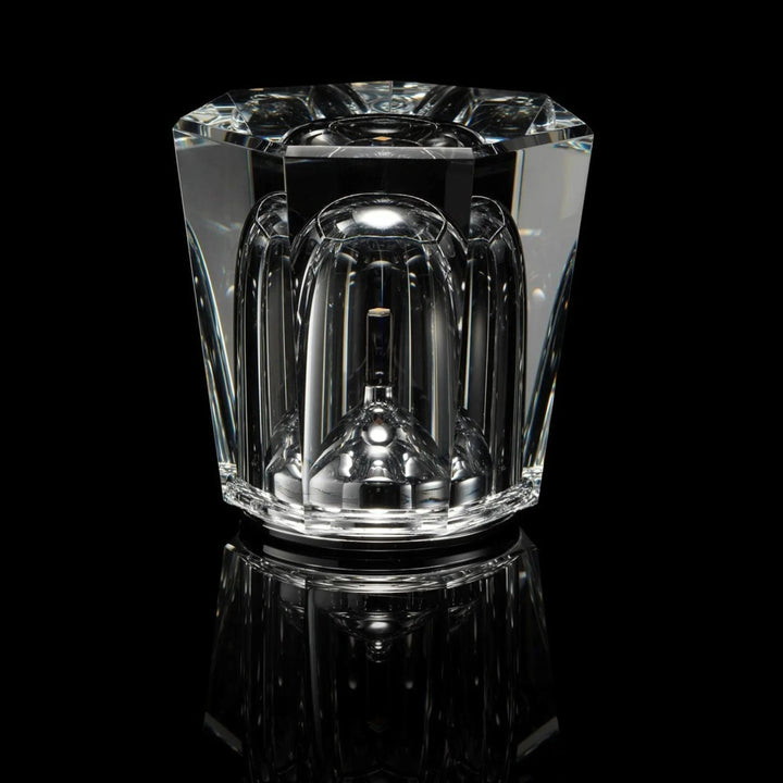 Crystal Table Lamp VÉLORIA | Diamond Look & 360° Light Play | Wireless & USB Rechargeable | Up to 12 hrs. Light Duration | Kalsten