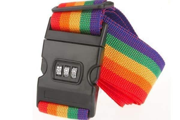 Colorful luggage belt with or without combination lock | Kalsten