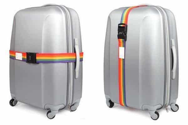 Colorful luggage belt with or without combination lock | Kalsten