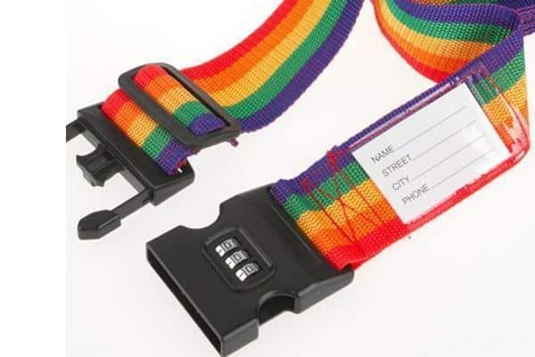 Colorful luggage belt with or without combination lock | Kalsten