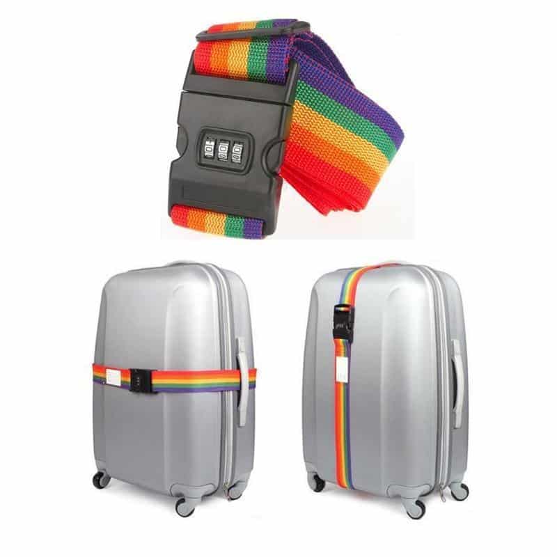 Colorful luggage belt with or without combination lock | Kalsten