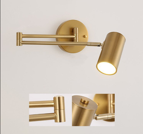 Telescopic Swiveling Wall Light – Modern LED Lighting for Flexible Room Design | Karnz