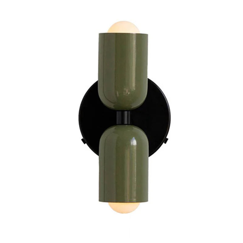 Kalsten | Modern Vintage Double-Headed Utility Room Wall Light - Stylish Illumination for Contemporary Spaces