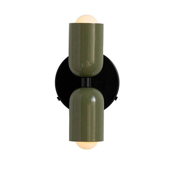 Kalsten | Modern Vintage Double-Headed Utility Room Wall Light - Stylish Illumination for Contemporary Spaces