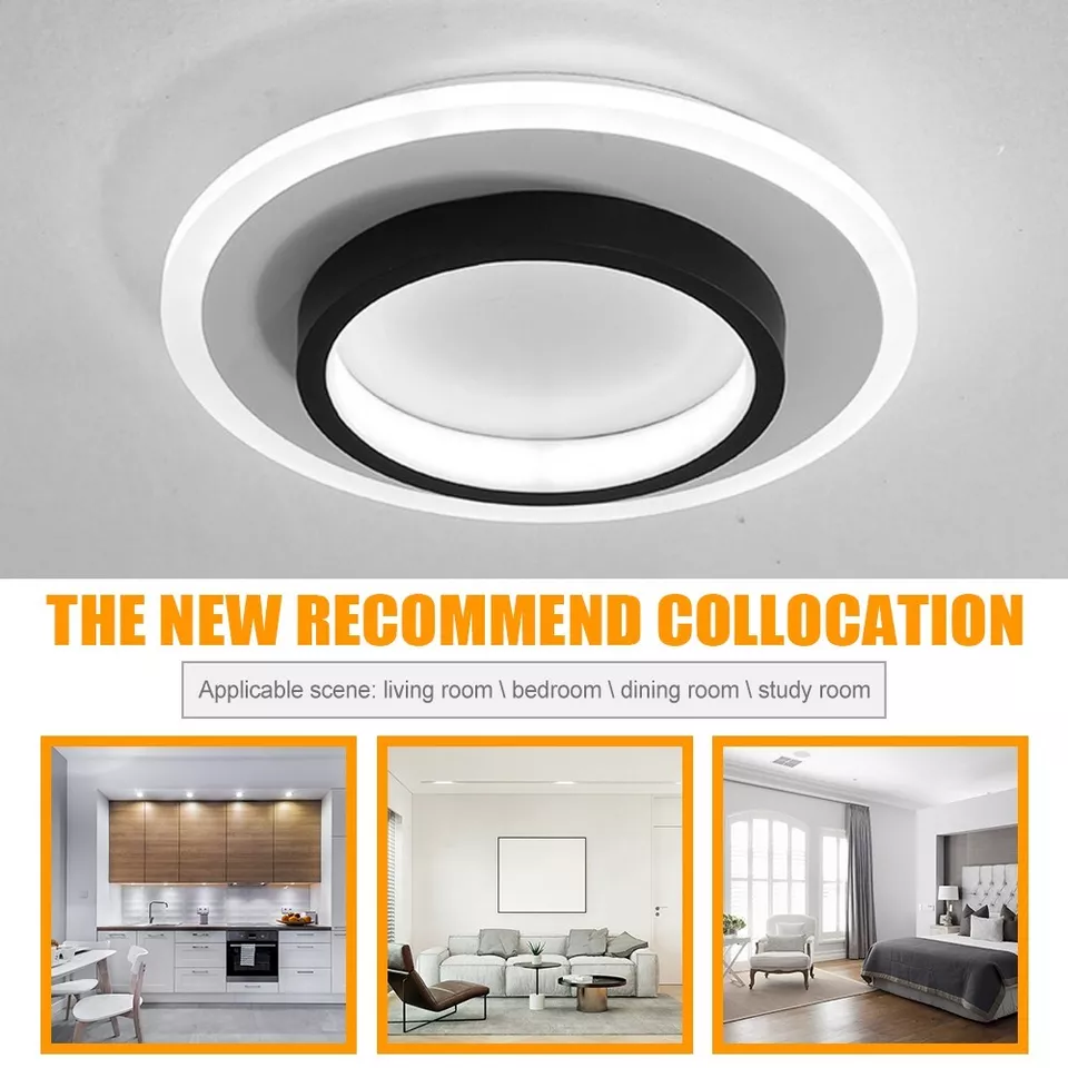 Modern Flush Mount LED Ceiling Light Kalsten