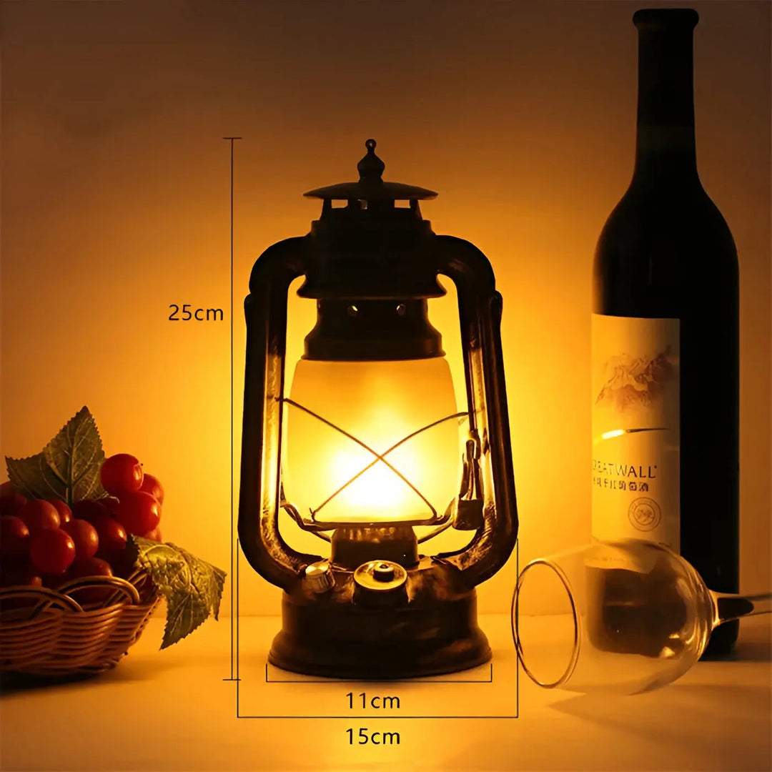 Industrial LED Hanging Lamp - for Cozy Evenings & Outdoor Use Kalsten