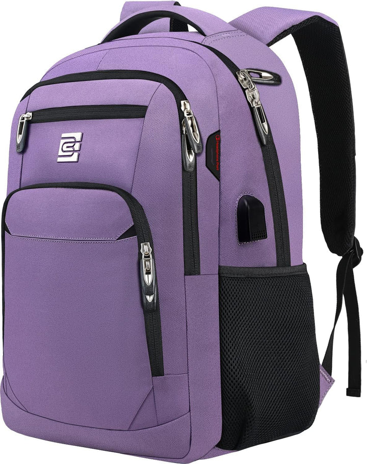 Slim Anti-Theft Laptop Backpack with USB Charging Port | Kalsten