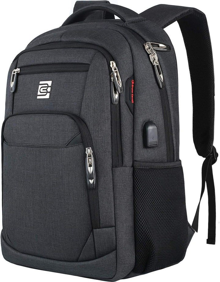 Slim Anti-Theft Laptop Backpack with USB Charging Port | Kalsten
