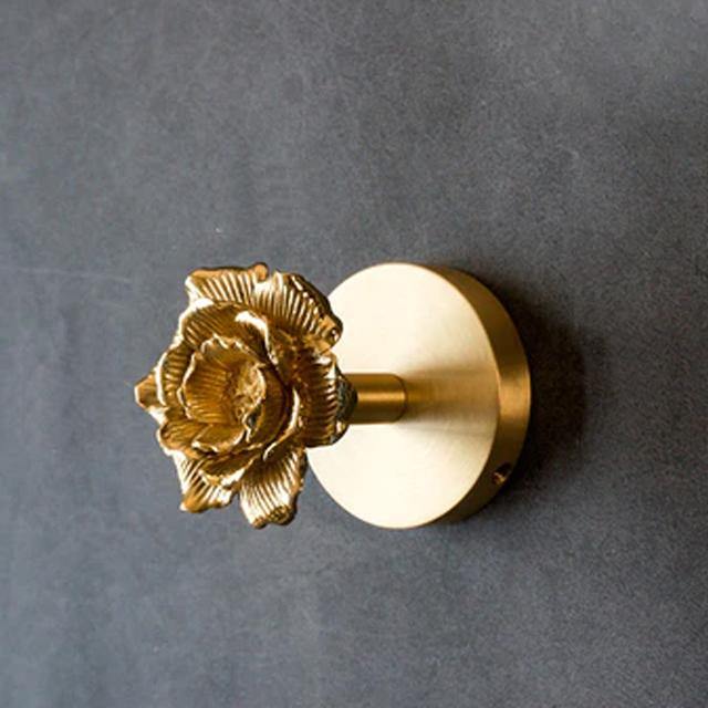 Golden Brass Wall Hooks – Handmade Animal Designs for Stylish Wall Decoration | Kalsten