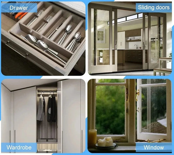 Kalsten | Latchnshut – Ultra-Slim Magnetic Door Catch for Silent Closure