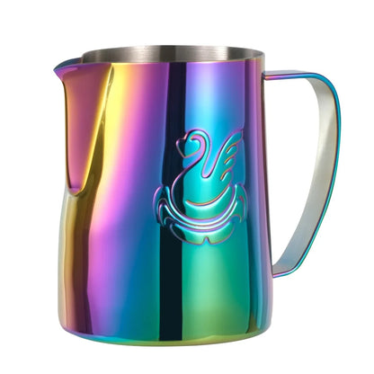 Latte Art Milk Jug Swan Spout Espresso Frothing Stainless steel Pitcher | Bowlift