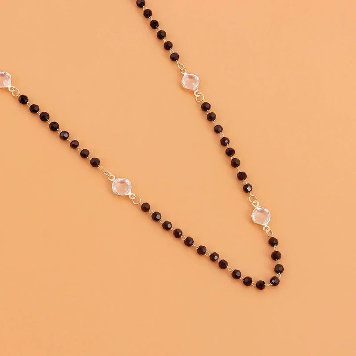 Kalsten | Layered Black Crystal Necklace