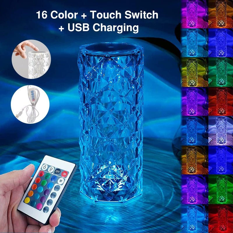 LED Crystal Table Lamp | Kalsten