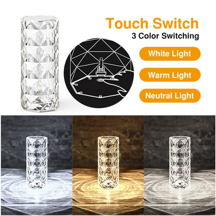 LED Crystal Table Lamp | Kalsten