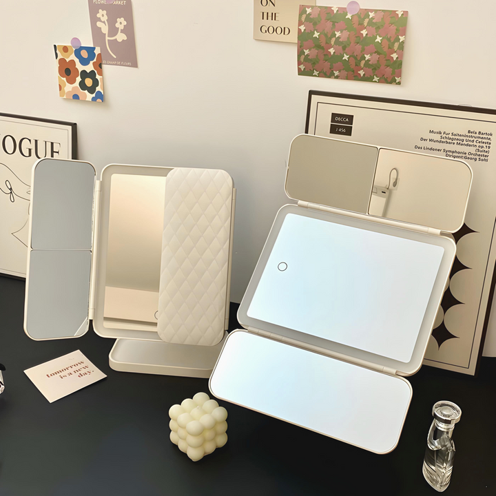 Kalsten | LED Makeup Mirror with 3 Light Modes and Magnification