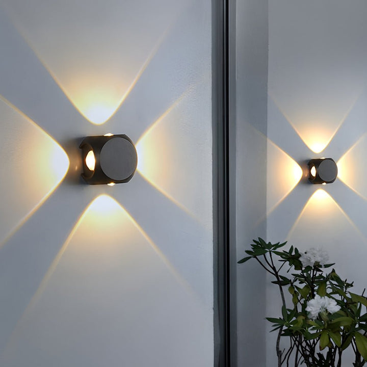 LED Up and Down Lights Wall Lamp Outdoor Wall Lights Wall Sconce Lighting | Kalsten
